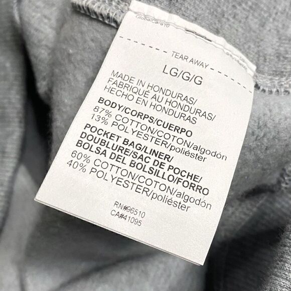 UNDER ARMOUR Project Rock Warm-Up Hoodie 1346067-011 Gray Black size L New (b) - Picture 10 of 13